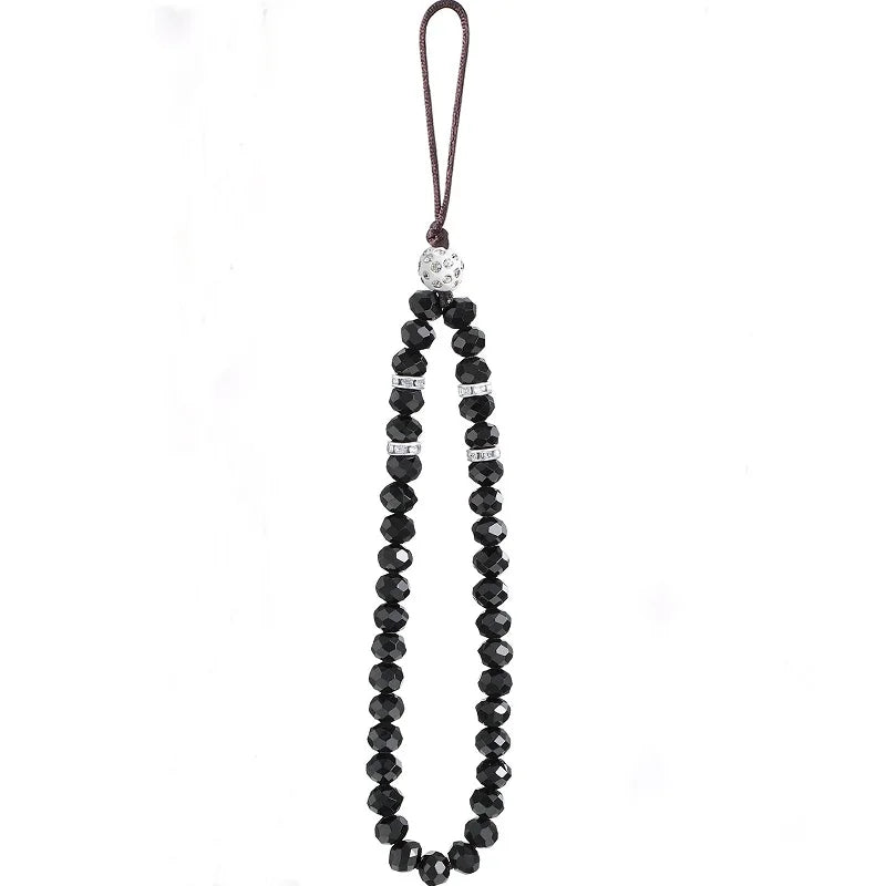 Get SPARKLE Happy — Crystal Bead Phone Wrist Strap