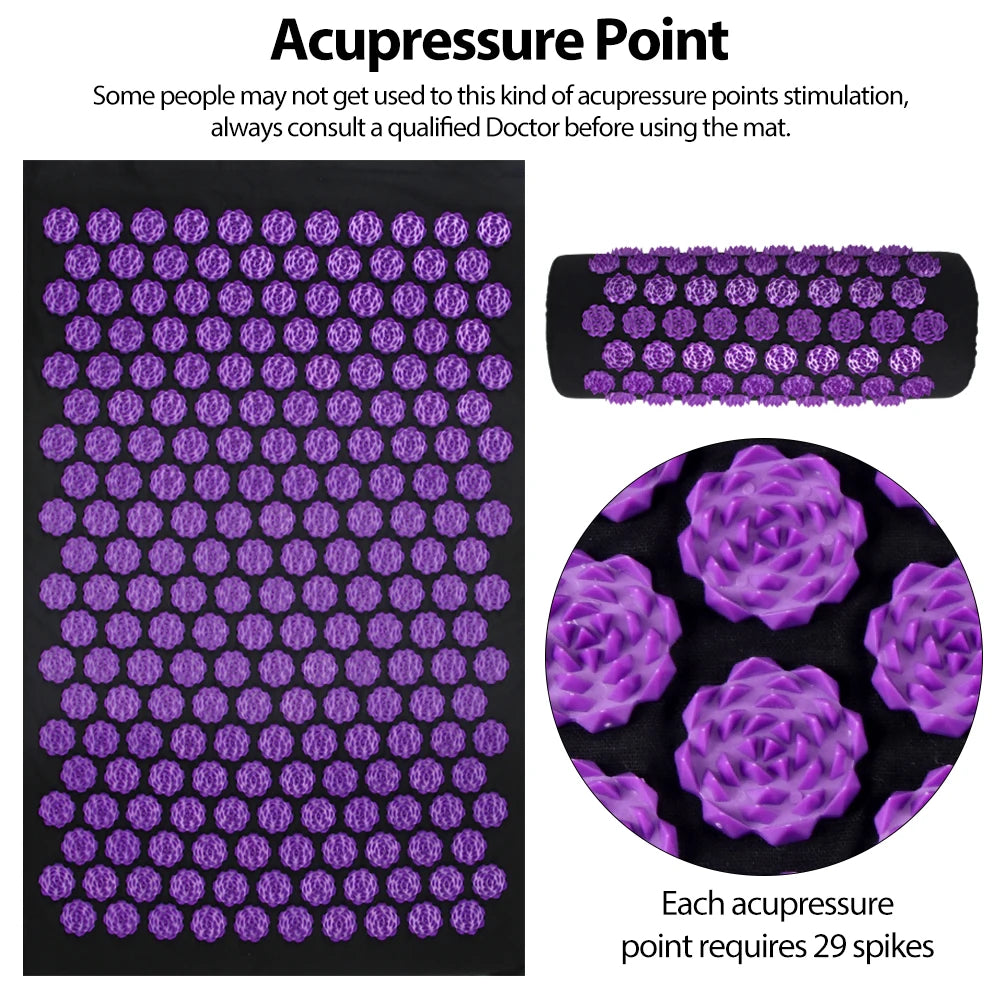 Acupressure Spike Mat & Cushion