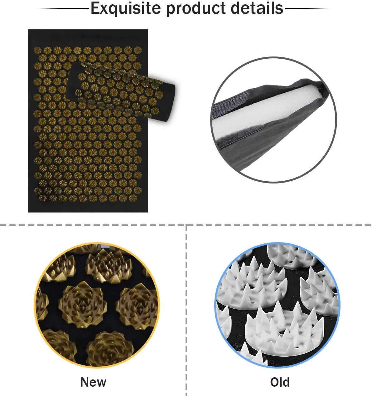 Acupressure Spike Mat & Cushion