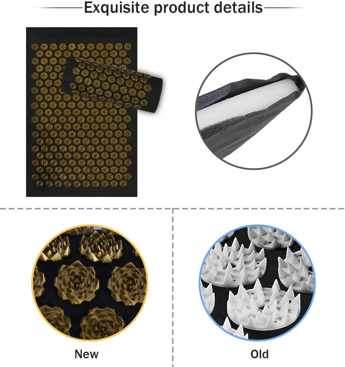 Acupressure Spike Mat & Cushion