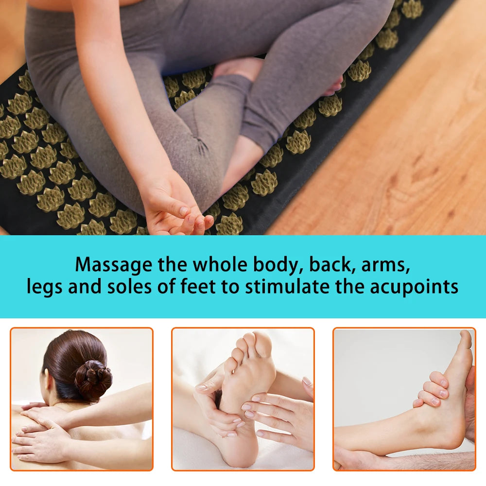Acupressure Spike Mat & Cushion