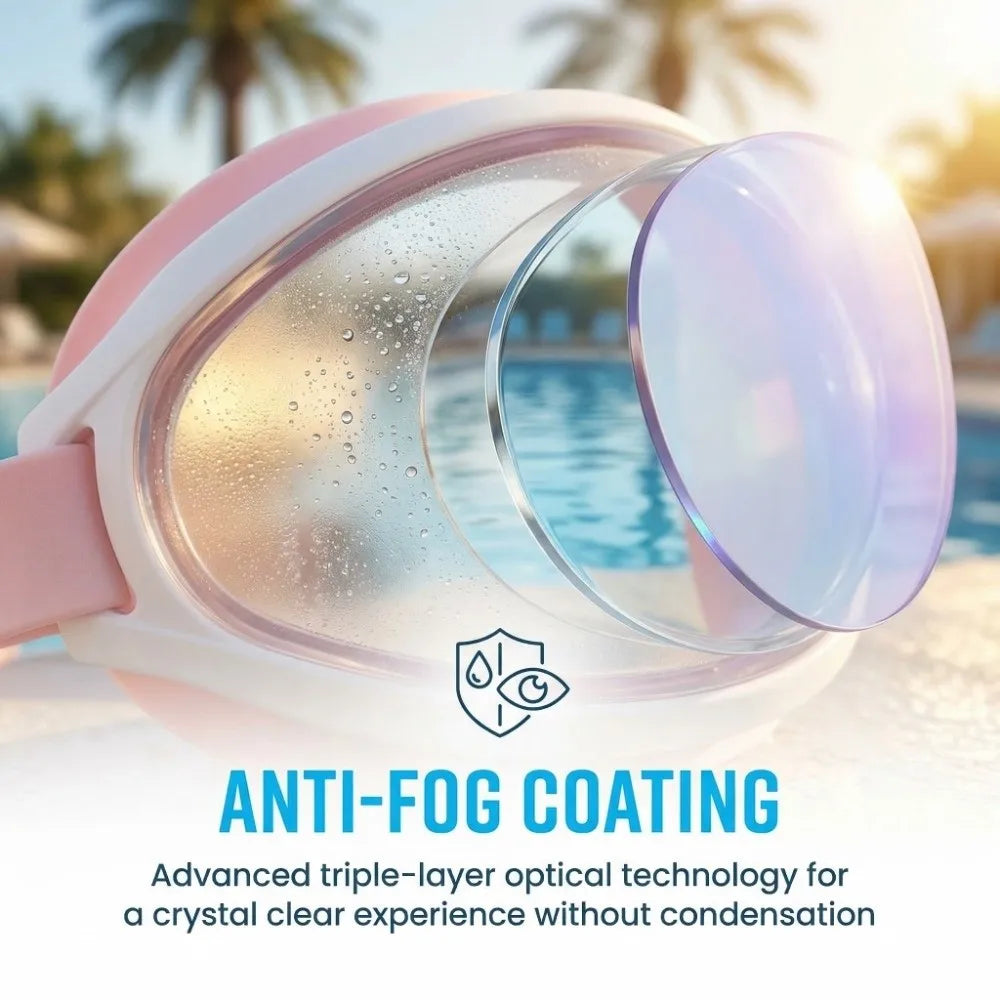 Wonder Splash Easy Clip Goggles - Anti-leak, Anti-Fog