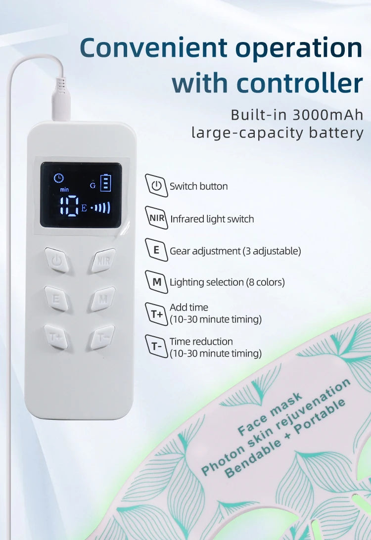 LED Face & Neck Mask — The Wellness Edit by Cassidy Collective