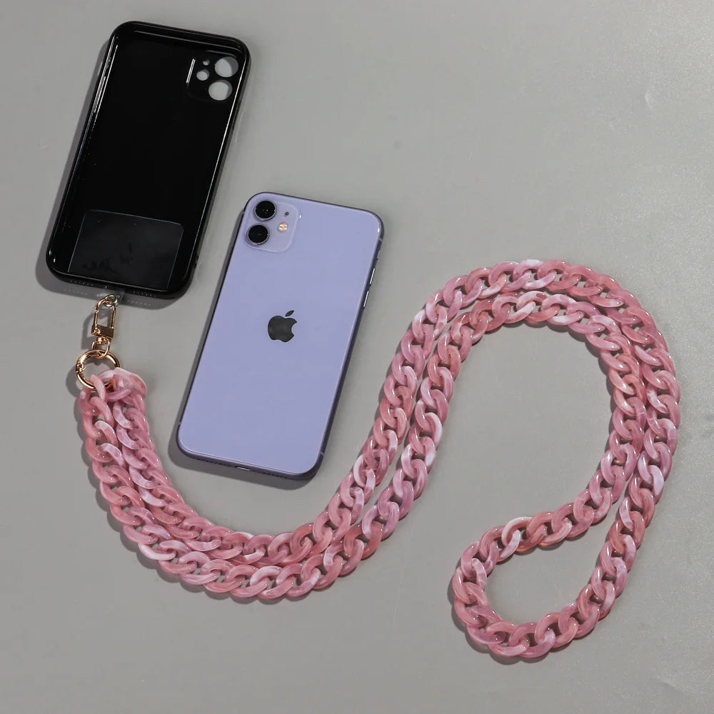 Get CHAIN Happy — Acrylic Bevel Phone Lanyard 120cm