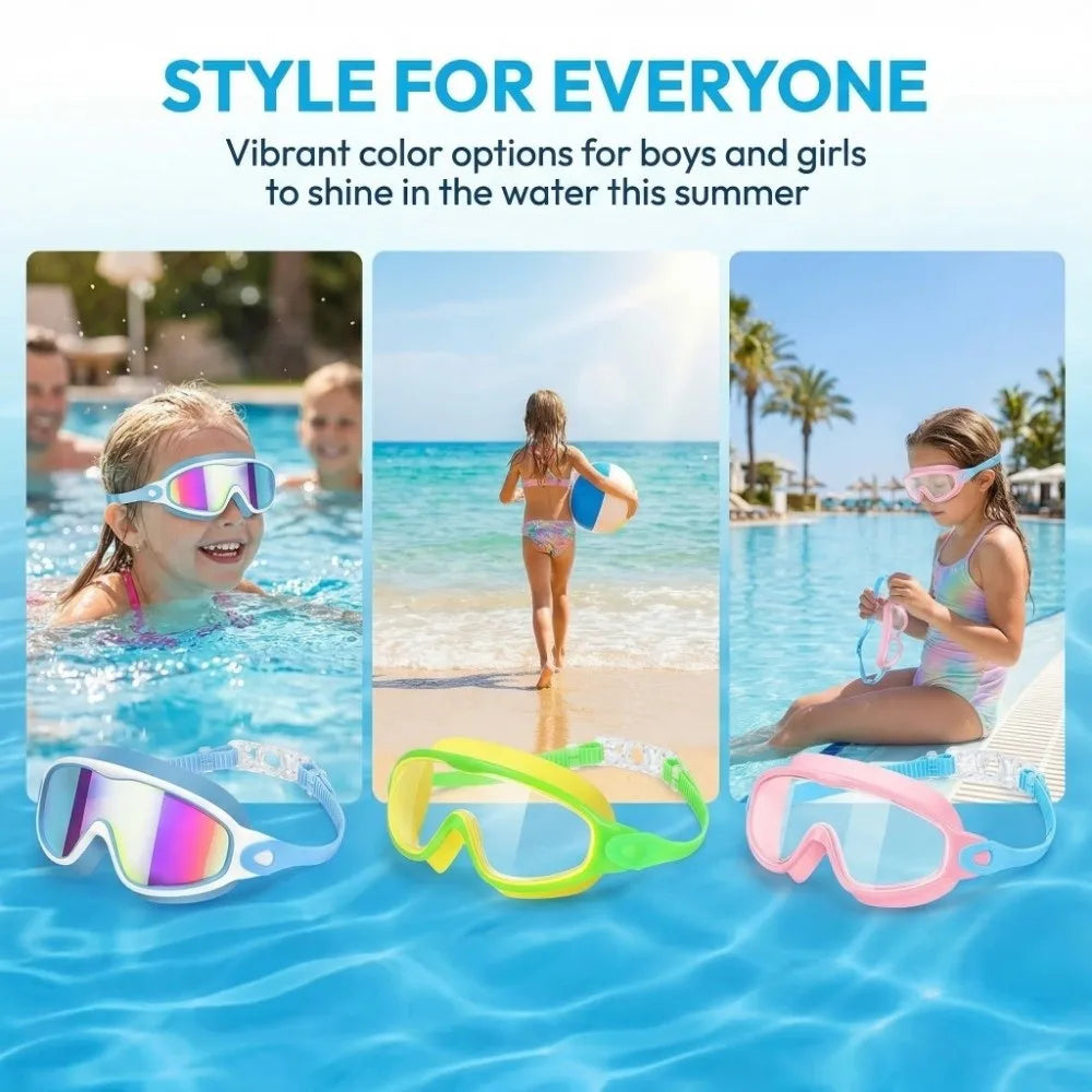 Wonder Splash Easy Clip Goggles - Anti-leak, Anti-Fog
