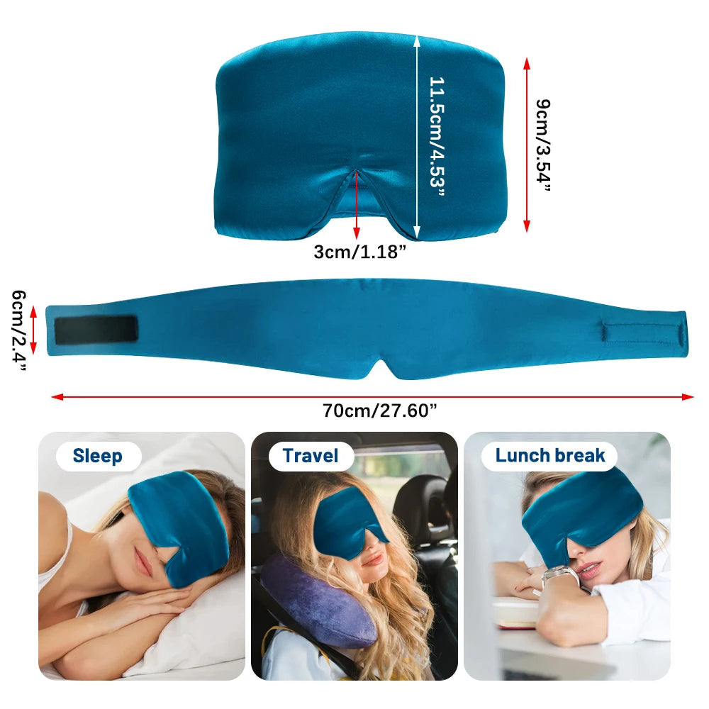 Mulberry Silk Sleep Mask — The Wellness Edit by Cassidy Collective