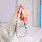 Get CHERRY Happy - Cherry Charm Beaded Phone Wrist Strap