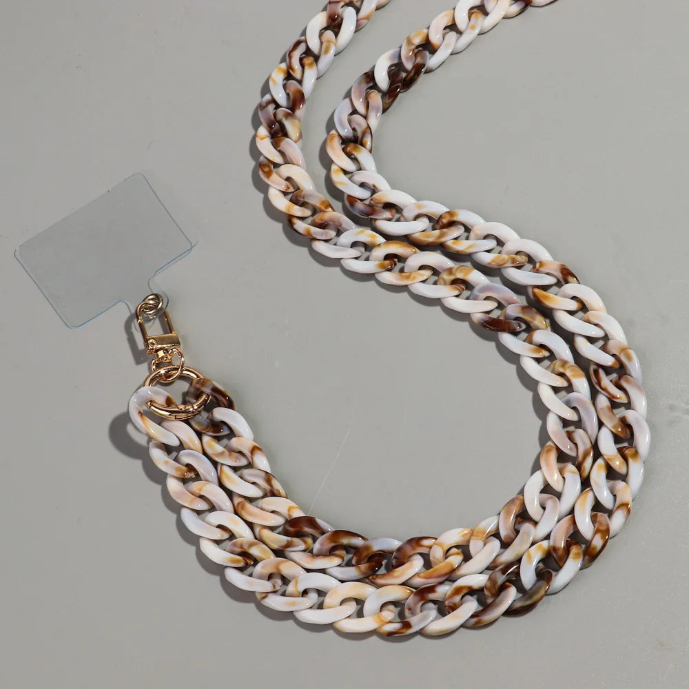 Get CHAIN Happy — Acrylic Bevel Phone Lanyard 120cm