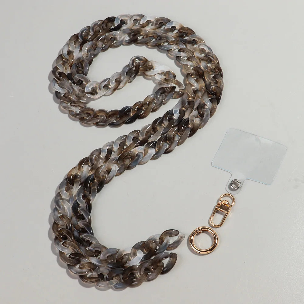 Get CHAIN Happy — Acrylic Bevel Phone Lanyard 120cm