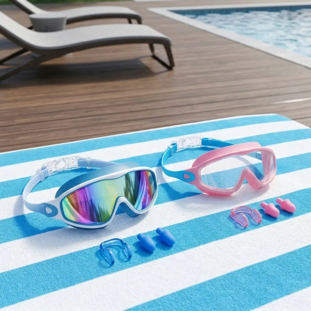 Wonder Splash Easy Clip Goggles - Anti-leak, Anti-Fog