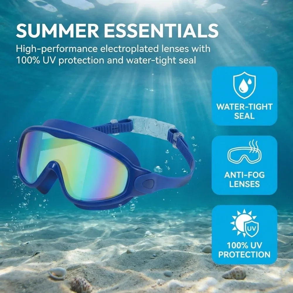 Wonder Splash Easy Clip Goggles - Anti-leak, Anti-Fog