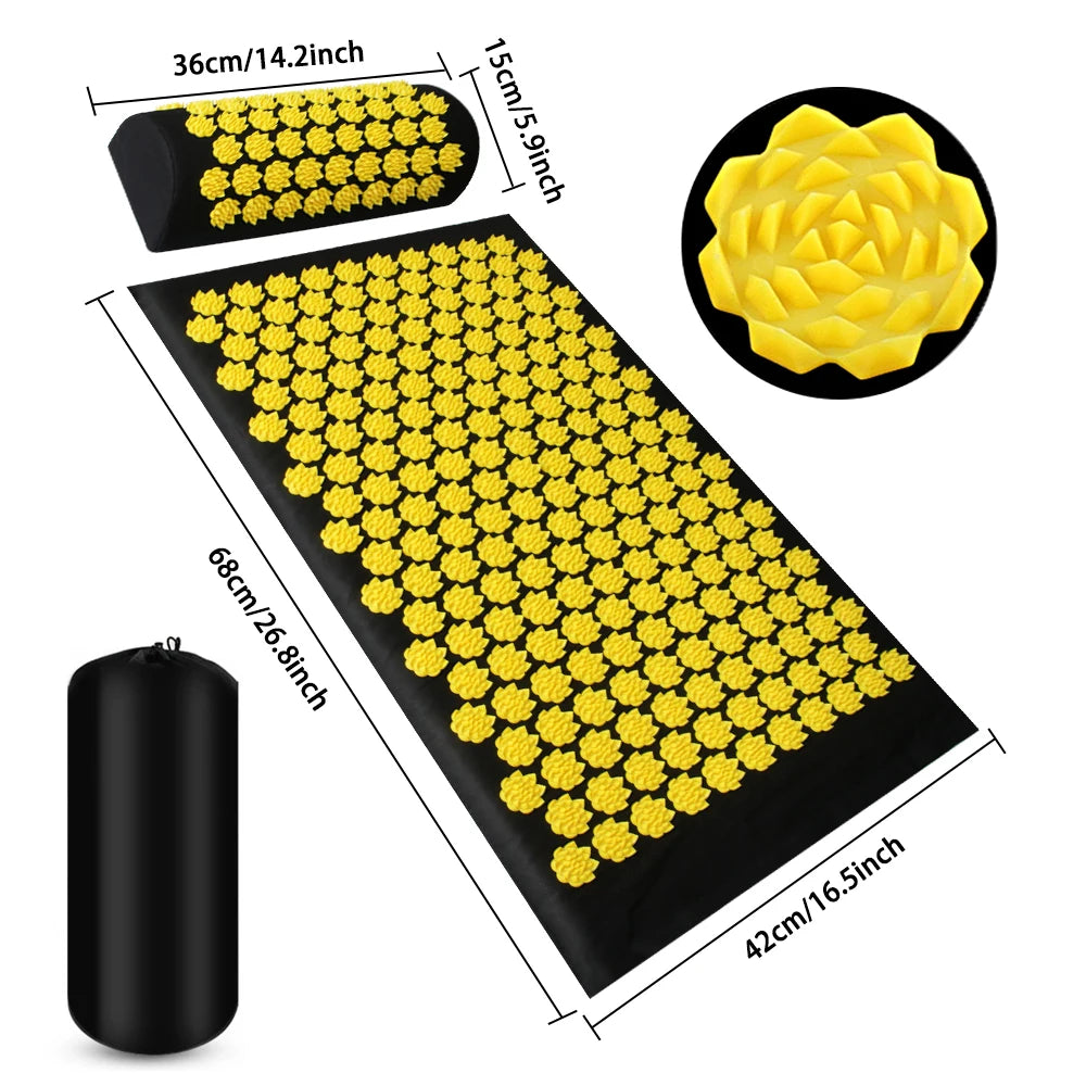 Acupressure Spike Mat & Cushion