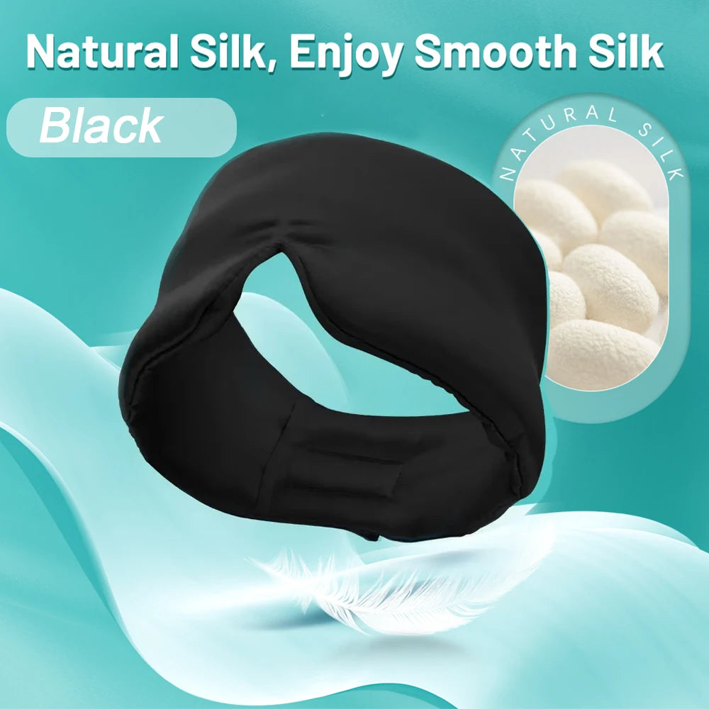 Mulberry Silk Sleep Mask — The Wellness Edit by Cassidy Collective