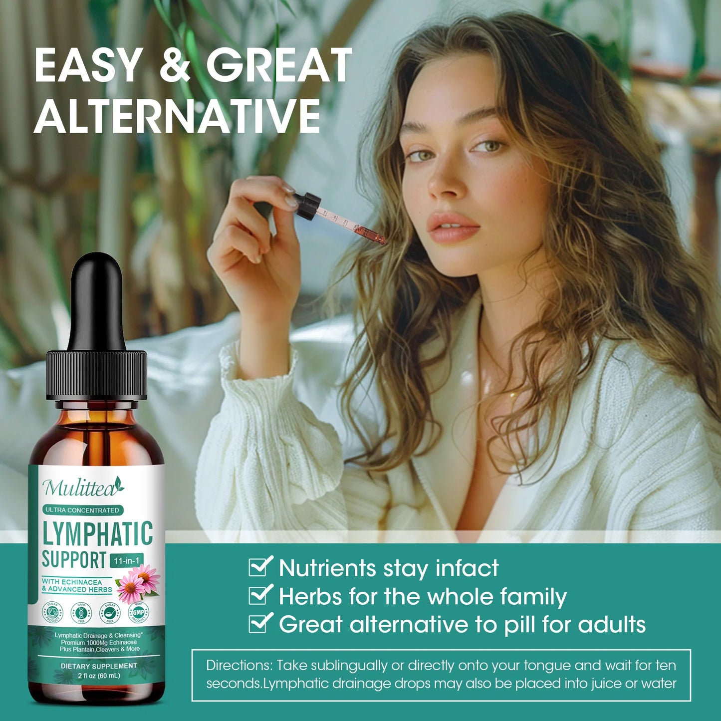Lymphatic Support Drops — The Wellness Edit by Cassidy Collective