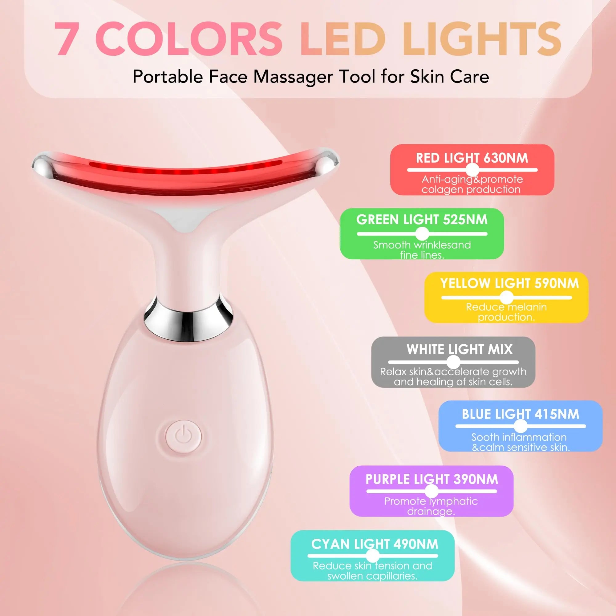Red Light LED Wand
