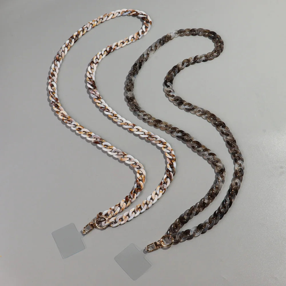 Get CHAIN Happy — Acrylic Bevel Phone Lanyard 120cm
