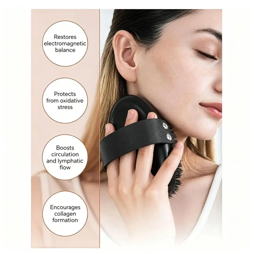 Copper Glow Body Brush – Dry Brushing & Lymphatic Support