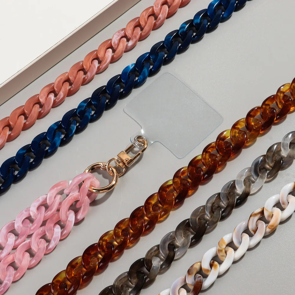 Get CHAIN Happy — Acrylic Bevel Phone Lanyard 120cm
