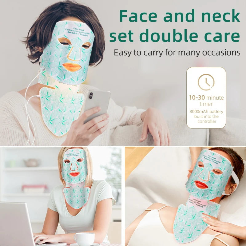 LED Face & Neck Mask — The Wellness Edit by Cassidy Collective