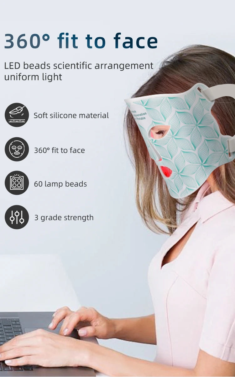 LED Face & Neck Mask — The Wellness Edit by Cassidy Collective