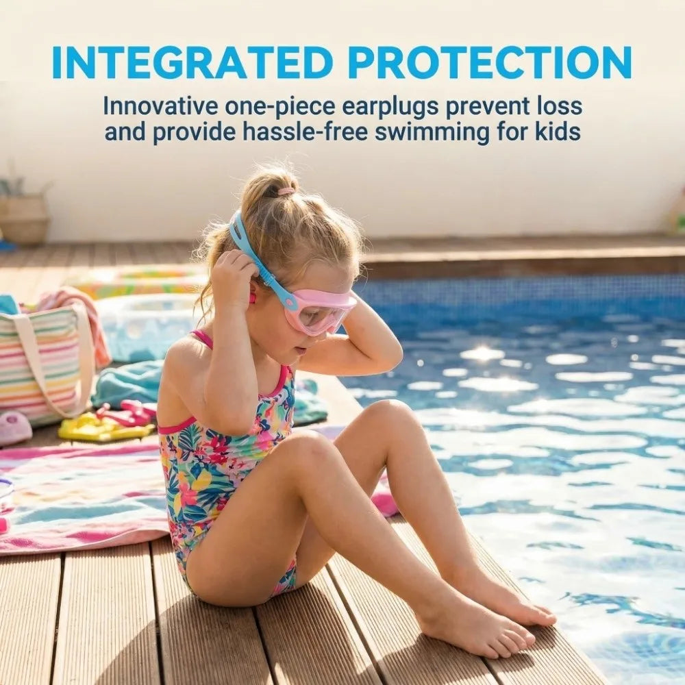Wonder Splash Easy Clip Goggles - Anti-leak, Anti-Fog