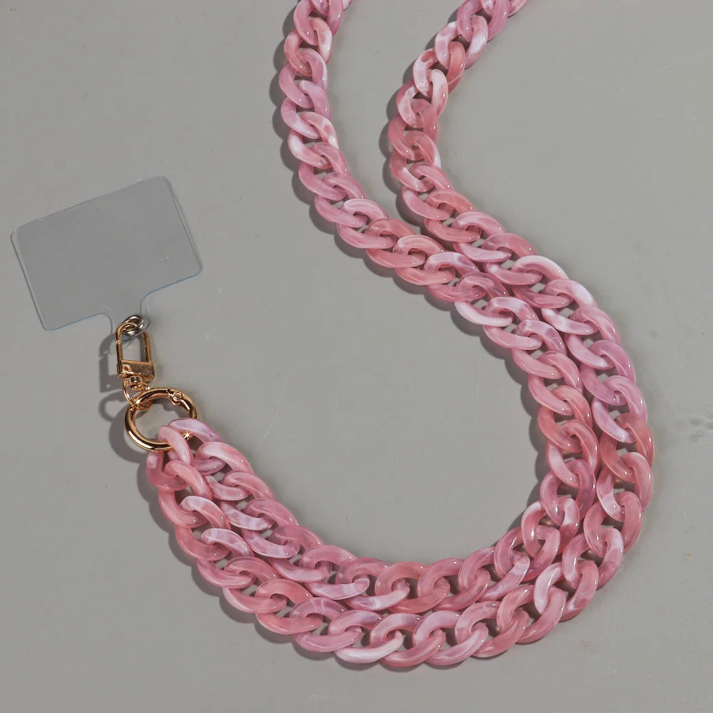 Get CHAIN Happy — Acrylic Bevel Phone Lanyard 120cm